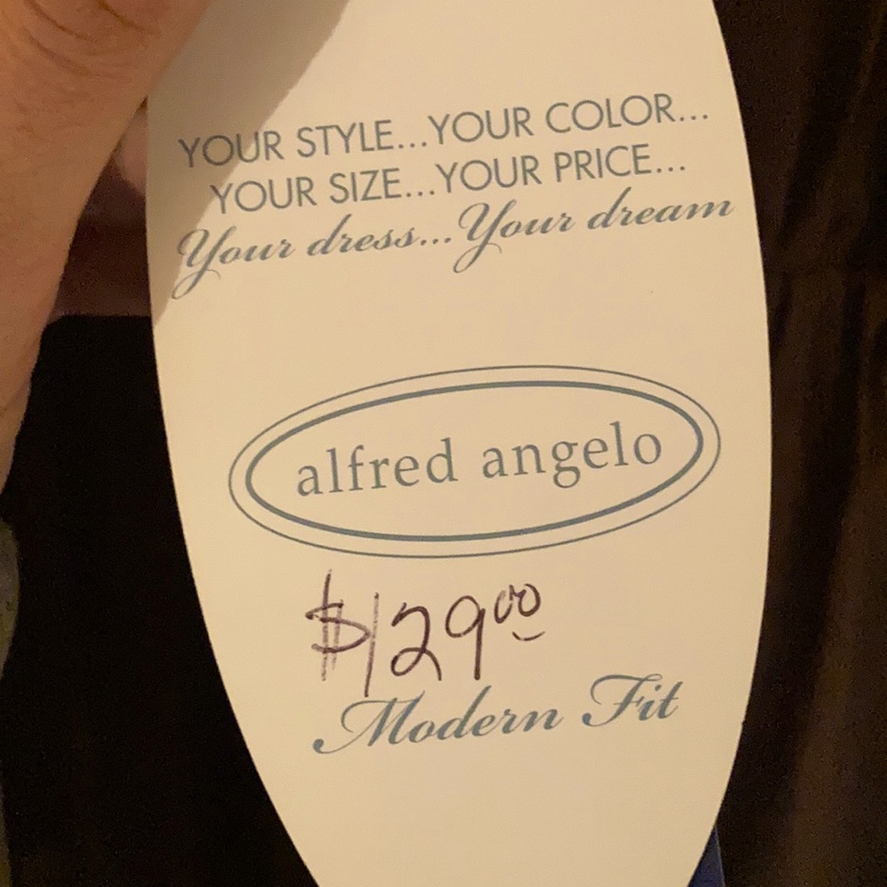 BRAND NEW W/ TAGS- Alfred Angelo espresso dress